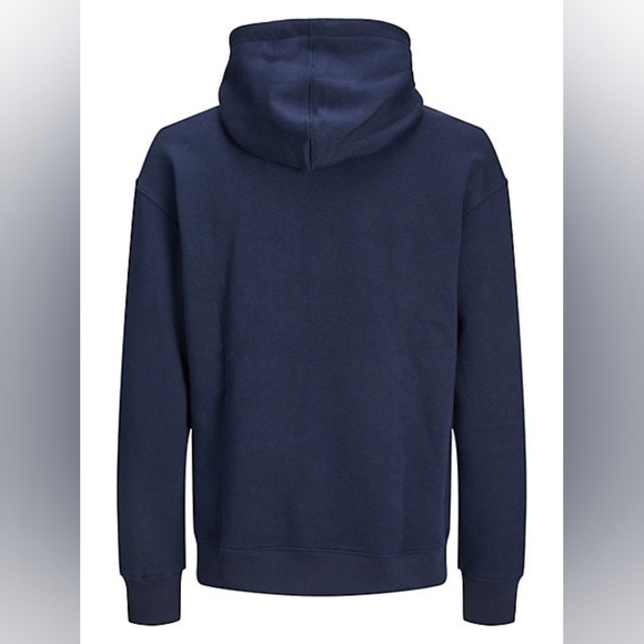 NWOT - Jack and Jones | Pullover Knit Hoodie - Medium - Blue - Picture 7 of 9
